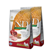Farmina N&D Ancestral Grain canine CHICKEN & POMEGRANATE ADULT MINI 2x7kg