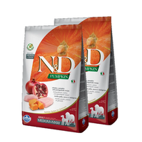 Farmina N&D Pumpkin Grain Free šunims VIKIS IR POMEGRANATAI ADULT MEDIUM & MAXI 2x12kg