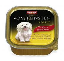 Animonda vom feinsten Classic konservai su jautiena ir kalakutų širdimis šunims, 150 g