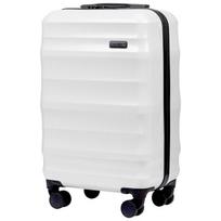 Vidutinis lagaminas WINGS PC17268, BALTA