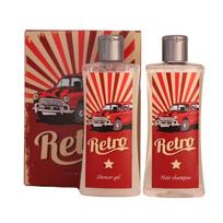 Kosmetikos rinkinys "Retro vairuotojo knyga" (2 x 250ml)