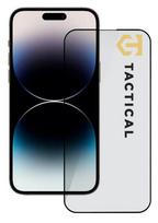 Tactical apsauginis stiklas Shield 5D skirtas Apple iPhone 14 Pro Max su juodos spalvos krašteliu