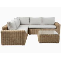 Kampinis lauko baldų komplektas JAKART BEIGE