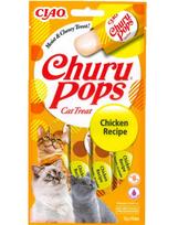 INABA Churu Pops Chicken 4x15g su vištiena katėms