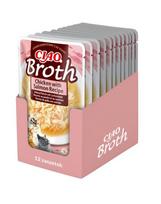 INABA CIAO sultinys Vištienos ir lašišos sultinys katėms 12x40g