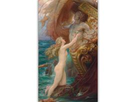 Reprodukcija „Jūros idilė“, Herbert James Draper