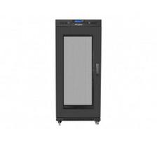 Lanberg | Rack cabinet 19" free-standing 15U/800x1000 (flat pack) with mesh door, LCD | FF01-8015-23BL | Black