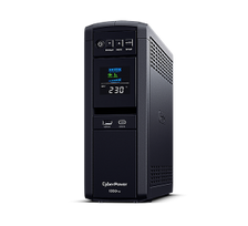 CyberPower | PFC Sinewave UPS Series | CP1350PFCLCD | 1350 VA | 880 W | 88 V | 144 V | NEMA 5-15P, 5 ft. cord