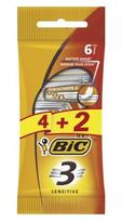 BIC, Skutimos mašinėlė, 6 vnt. (VOKIETIJOS PRODUKTAS), BIC, Skutimos mašinėlė, 6 vnt. (VOKIETIJOS PRODUKTAS)