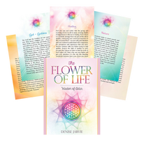 The Flower of Life Oracle kortos Blue Angel