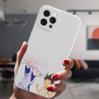 Skirtas iPhone 13 11 12 14 Pro Max Mini Xs Xr 14plus White Case Anime Hunter X Hunter Killua Hisoka silikoninis apsauginis dangtelis For iPhone 13 Pro