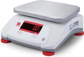 Ohaus VALOR 2000 virtuvinės kontrolinės svarstyklės, atsparios vandeniui, gastronominės, IP68 LED 6Kg /1g - V22PWE6T