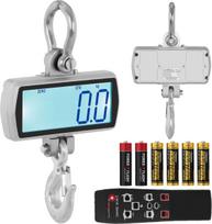 Steinberg Systems Kablinės sandėlio svarstyklės su nuotolinio valdymo pulteliu, dideliu LCD ekranu 500 / 0,1 kg