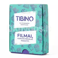 Nutrinamų kortelių rinkinys TIBINO „Filmai, kuriuos privalai pamatyti“