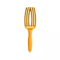 Plaukų šepetys džiovinimui Olivia Garden Fingerbrush Yellow Sunshine Medium