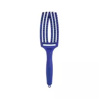 Plaukų šepetys džiovinimui Olivia Garden Fingerbrush Blue Jeans Medium
