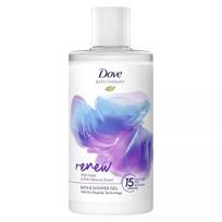 Vonios ir dušo gelis Dove Bath Therapy Renew Wild Violet & Pink Hibiscus Bath & Shower Gel, 400 ml