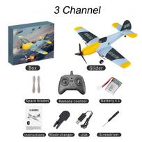 BF109 RC Plane Fighter 3CH 2.4G elektrinis lėktuvas EPP putplasčio bepiločio nuotolinio valdymo lėktuvo sklandytuvo žaislai vaikams vaikams Dovana