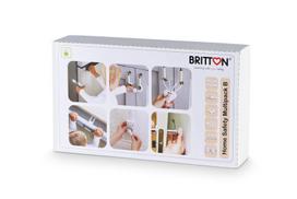 Spintelių, stalčių, spynų apsaugos Britton B, white