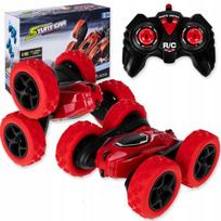 Acrobat nuotolinio valdymo automobilis + nuotolinio valdymo pultelis vaikams rinkinys Click4Toys raudonas