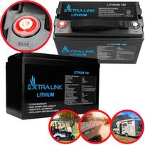 EXTRALINK LiFePO4 Akumuliatorius 12.8V 160Ah (EL-LiFePO4-BAT-12.8V-160AH)