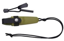 Morakniv Eldris peilis ant kaklo, žalias, "Fire Starter" rinkinys