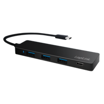 LOGILINK UA0311 - Ultra-slim USB-C 3.1 hub 4-port black