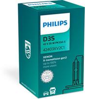 Automobilinė ksenon lemputė Philips Xenon X-tremeVision D3S +150%, 4800k