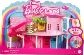 Mattel Mini Barbie Land Lėlių namelis + Lėlė ir augintinis + Priedai