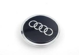 VAG AUDI ratų centro stebulės dangtelis blizgus juodas originalus 4B0601170AAX1