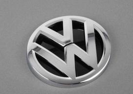 VAG VW GOLF 7 iki MY 2020 Emblema su logotipu ant galinių durelių, juoda, chromuota, originali 5G0853617A