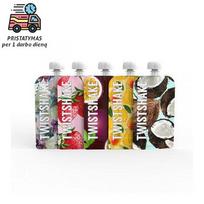 Twistshake daugkartinis išspaudžiamas indelis tyrelėms (100 ml, skirtingos spalvos)