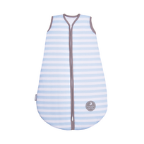 Natulino BabyComfort dvisluoksnis kūdikio miegmaišis (blue stripes / warm grey spalva)