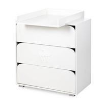Komoda Klupš NEL CLUOD, White
