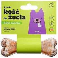 AZANKI Kaulas su vabzdžiais ir kokosu S/M - skanėstas šunims - 12 cm
