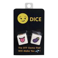 Kheper Games Kheper Games DTF Emoji Dice Game - Creative Couples Activity Set