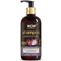 Wow Skin Science Onion Shampoo for Hair Growth and Hair Fall Control - 300 Ml