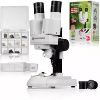 Incidentas ir perduodamas mikroskopas 50x BRESSER JUNIOR