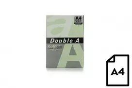 Spalvotas popierius Double A, 80g, A4, 500 lapų, Lagoon