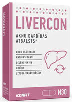 ICONFIT Blister Livercon kapsulės, 30 vnt.