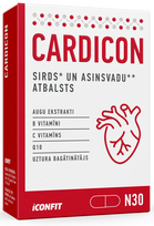 ICONFIT Blister Cardicon kapsulės, 30 vnt.