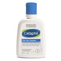 Cetaphil Oily Skin Cleanser, Daily Face Wash for Oily, Acne prone Skin , Gentle Foaming, 125ml