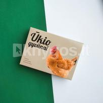 Ūkio gyvūnai. Lavinamųjų kortelių rinkinys