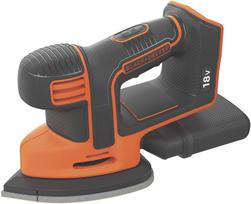 „Black & Decker“ akumuliatorinis trikampis šlifuoklis BDCDS18N, 18 voltų, delta šlifuoklis