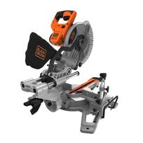 1500W 216mm kampinis pjūklas BES701-QS BLACK DECKER