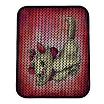Katės kraiko kilimėlis Asir Nrszn0143, 45x60 cm, rožinis/baltas