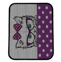 Katės kraiko kilimėlis Asir Nrszn0257, 45x60 cm, violetinis/baltas