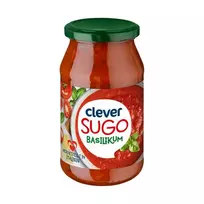 Pomidorų padažas su bazilikais CLEVER, 420 g