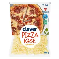 Tarkuotas sūris picai CLEVER, 250 g