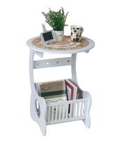 Naktinė spintelė Forrestdecor Amalfi, balta